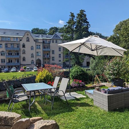 Uo2 - Urlaubsmagie - Garten, Whirlpool, Sauna Daire Sebnitz Dış mekan fotoğraf