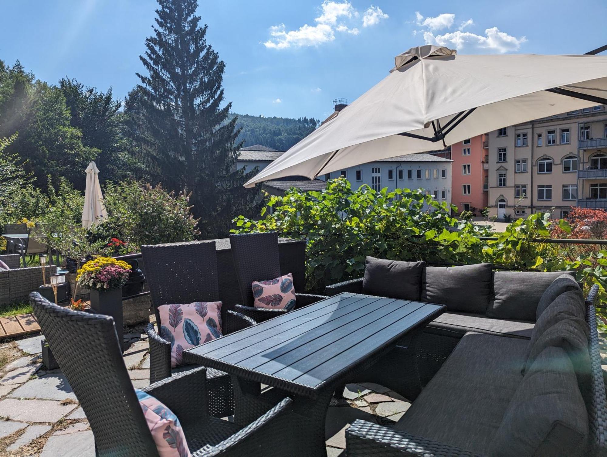 Uo2 - Urlaubsmagie - Garten, Whirlpool, Sauna Daire Sebnitz Dış mekan fotoğraf