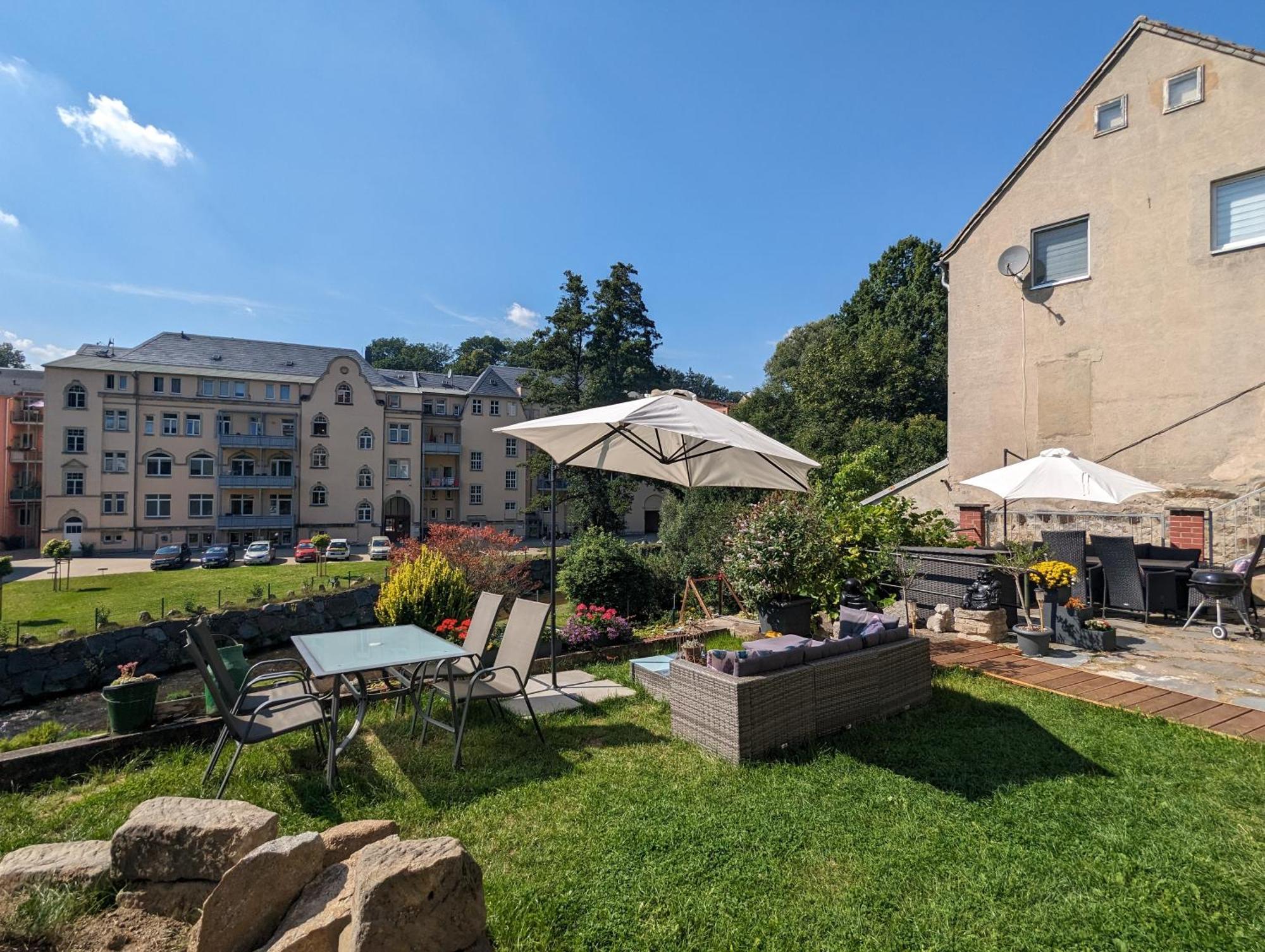 Uo2 - Urlaubsmagie - Garten, Whirlpool, Sauna Daire Sebnitz Dış mekan fotoğraf