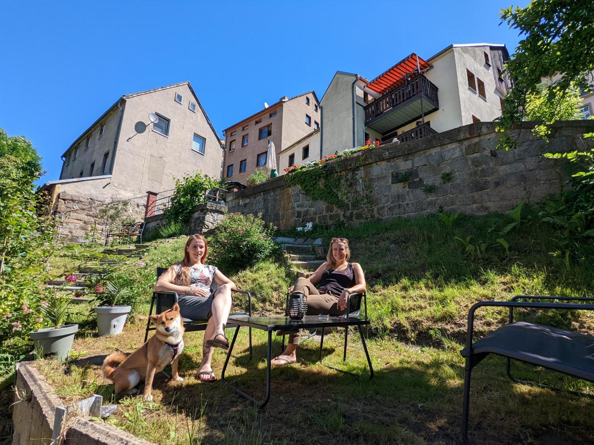 Uo2 - Urlaubsmagie - Garten, Whirlpool, Sauna Daire Sebnitz Dış mekan fotoğraf