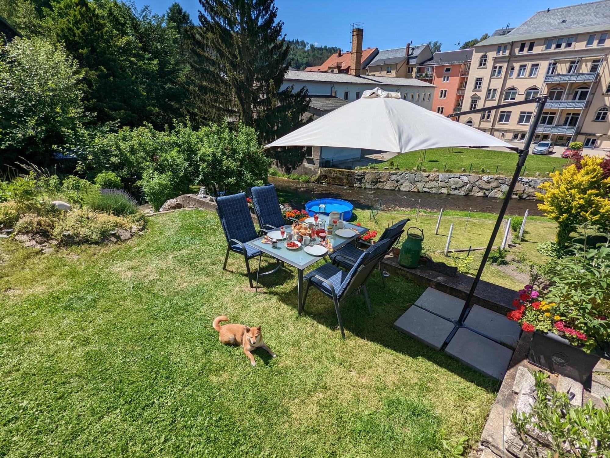 Uo2 - Urlaubsmagie - Garten, Whirlpool, Sauna Daire Sebnitz Dış mekan fotoğraf