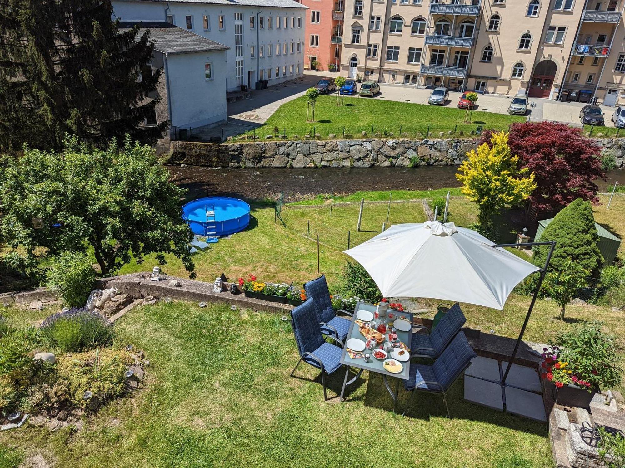 Uo2 - Urlaubsmagie - Garten, Whirlpool, Sauna Daire Sebnitz Dış mekan fotoğraf