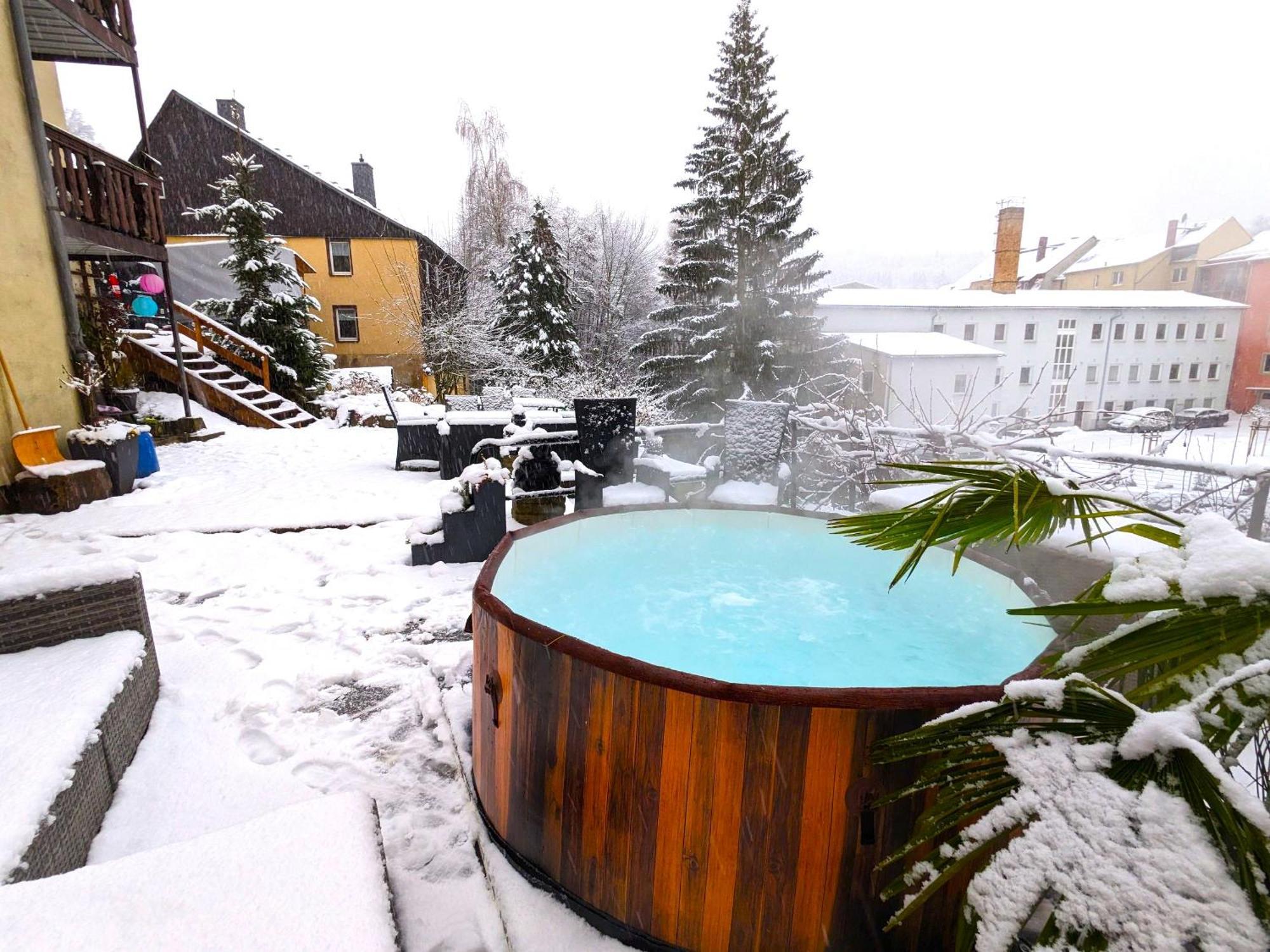 Uo2 - Urlaubsmagie - Garten, Whirlpool, Sauna Daire Sebnitz Dış mekan fotoğraf