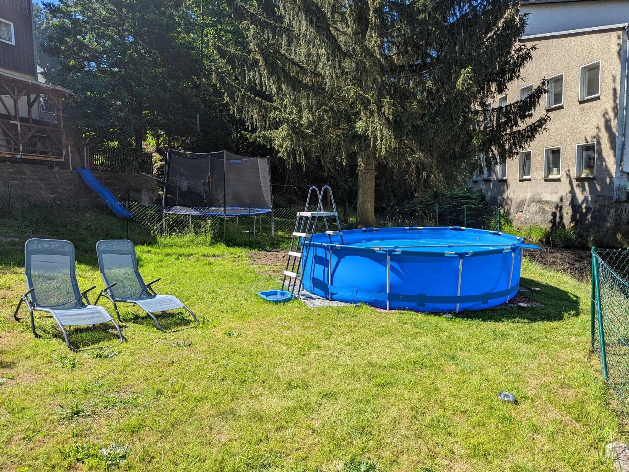 Uo2 - Urlaubsmagie - Garten, Whirlpool, Sauna Daire Sebnitz Dış mekan fotoğraf