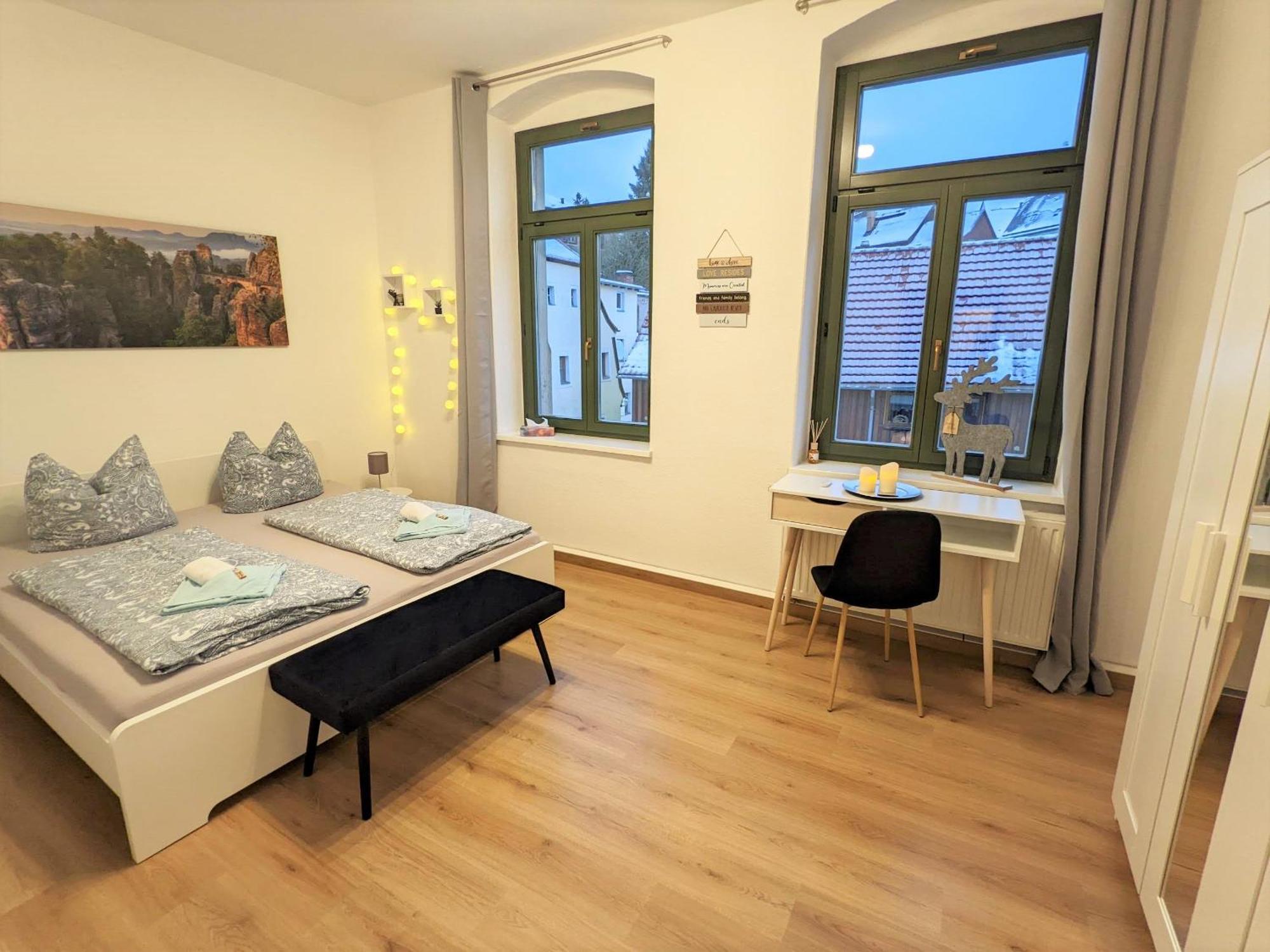 Uo2 - Urlaubsmagie - Garten, Whirlpool, Sauna Daire Sebnitz Dış mekan fotoğraf